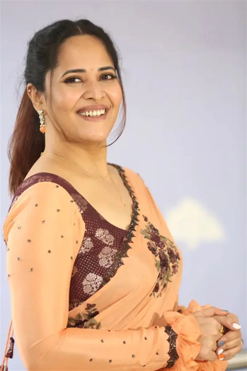 Anasuya Bharadwaj at Simbaa Movie Trailer Launch